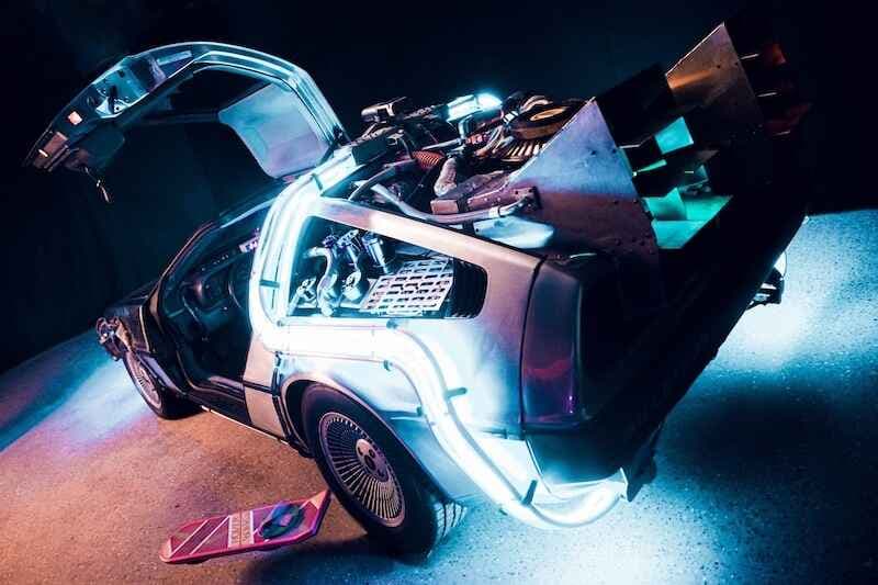 Back to the Future DeLorean